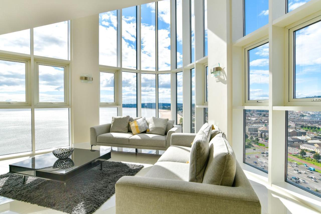 Just Stay Wales - Meridian Quay Penthouses Swansea Exteriör bild